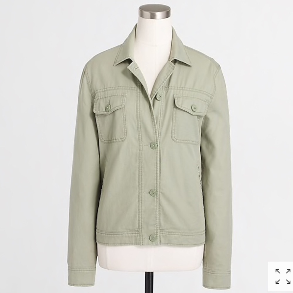 J.crew boyfriend military jacket